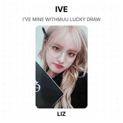 IVE I'VE MINE WITHMUU LUCKY DRAW Official Photocard