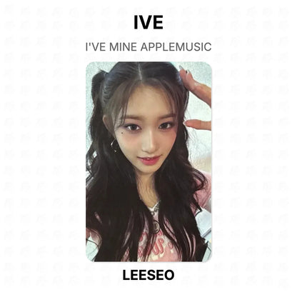 IVE I'VE MINE APPLEMUSIC Official Photocard