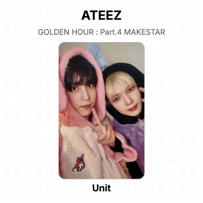 ATEEZ GOLDEN HOUR : Part.4 MAKESTAR Official Photocard