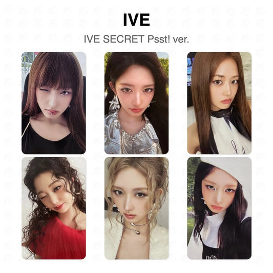 IVE SECRET Psst! ver. Official Photocard