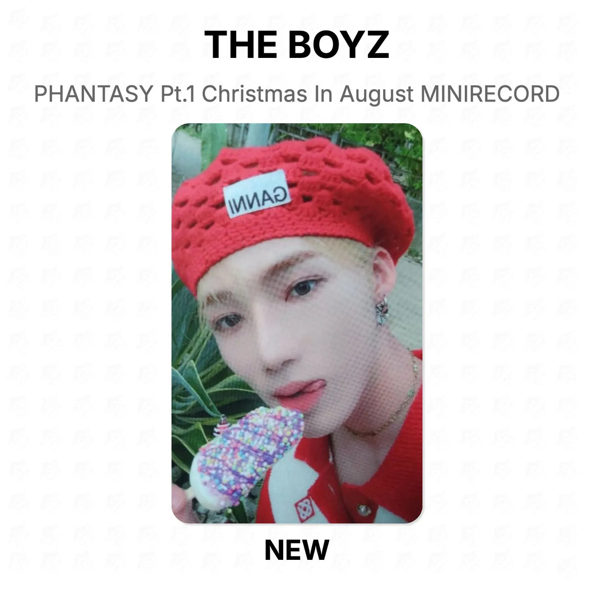 THE BOYZ PHANTASY Pt.1 Christmas In August MINIRECORD Official Photocard