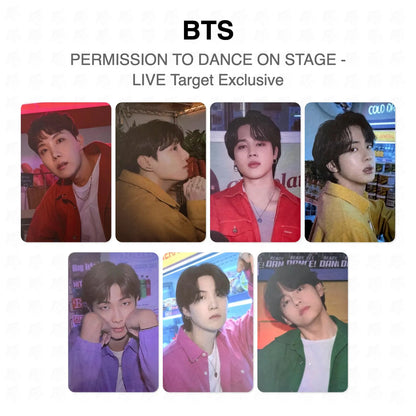 BTS PERMISSION TO DANCE ON STAGE - LIVE Target Exclusive Official Photocard