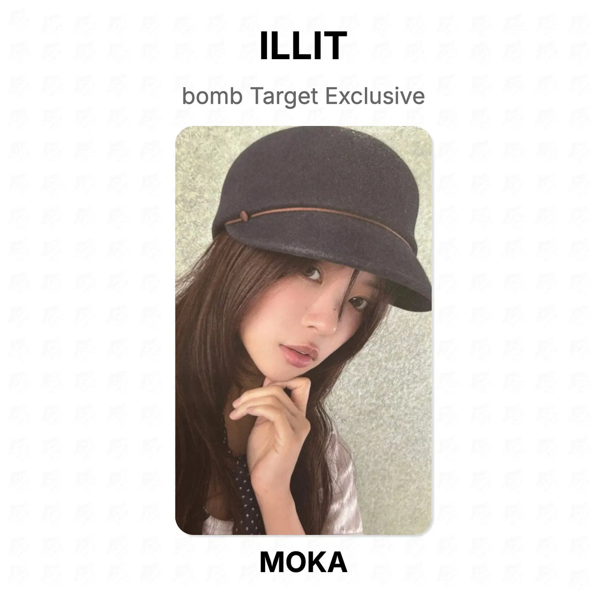 ILLIT bomb Target Exclusive Official Photocard
