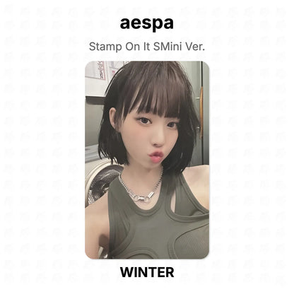 aespa Stamp On It SMini Ver. Official Photocard