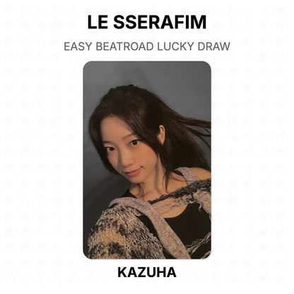 LE SSERAFIM EASY BEATROAD LUCKY DRAW Official Photocard