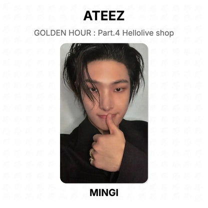 ATEEZ GOLDEN HOUR : Part.4 Hellolive shop Official Photocard
