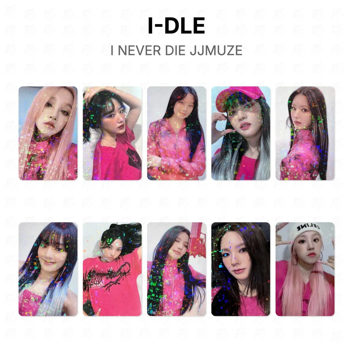 I-DLE I NEVER DIE JJMUZE Official Photocard