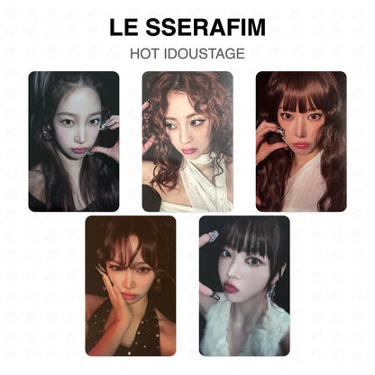 LE SSERAFIM HOT IDOUSTAGE Official Photocard