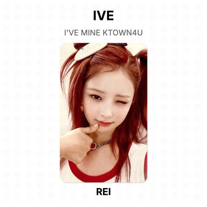 IVE I'VE MINE KTOWN4U Official Photocard
