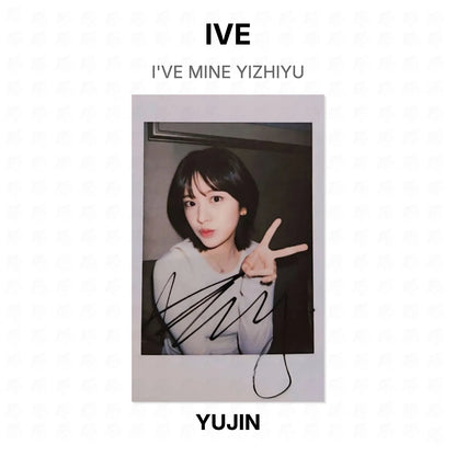 IVE I'VE MINE YIZHIYU Official Photocard