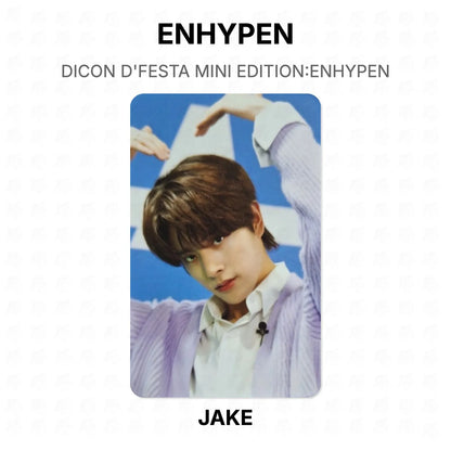 ENHYPEN DICON D'FESTA MINI EDITION:ENHYPEN Official Photocard