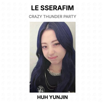 LE SSERAFIM CRAZY THUNDER PARTY Official Photocard