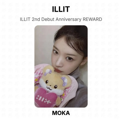 ILLIT 2nd Debut Anniversary REWARD Official Photocard