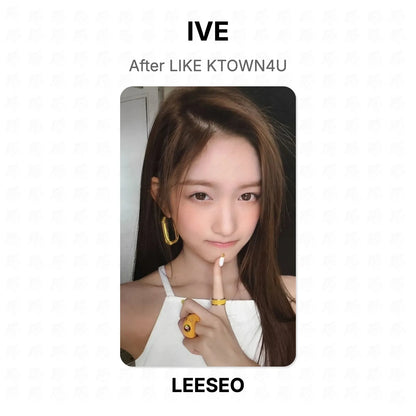 IVE After LIKE KTOWN4U Official Photocard