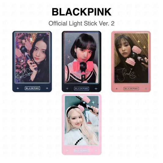BLACKPINK Official Light Stick Ver. 2 Official Photocard