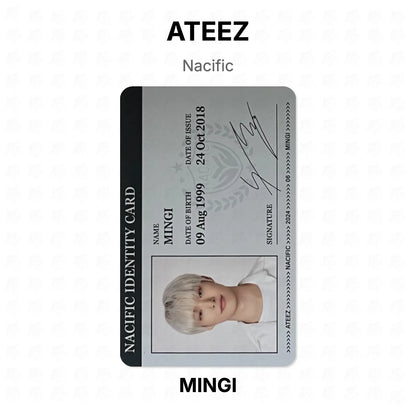 ATEEZ Nacific Official Photocard