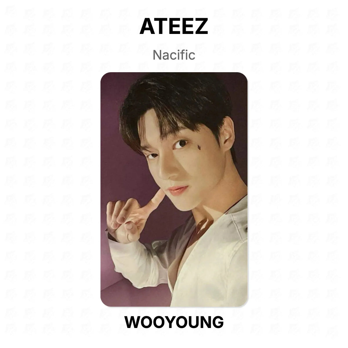 ATEEZ Nacific Official Photocard