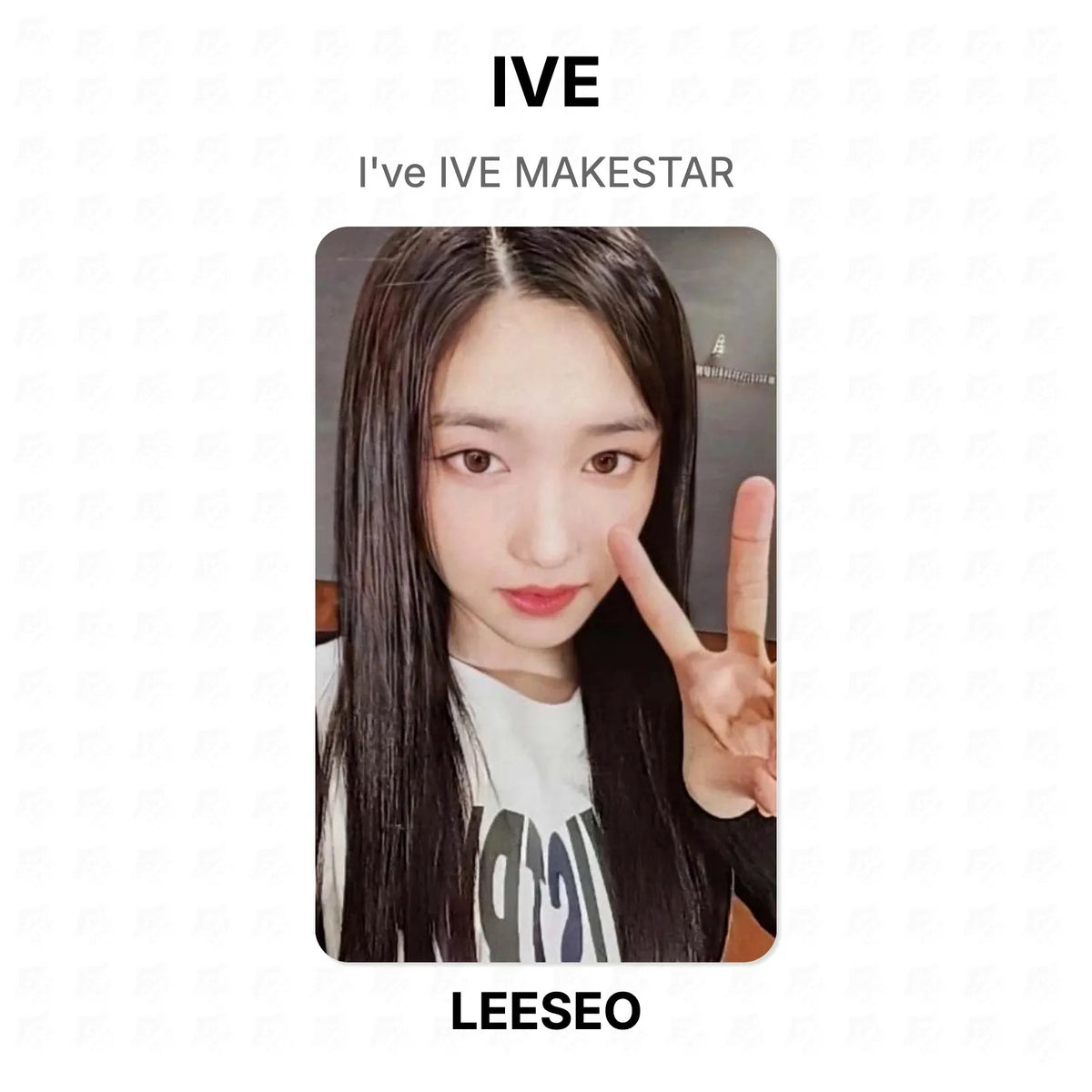 IVE I've IVE MAKESTAR Official Photocard