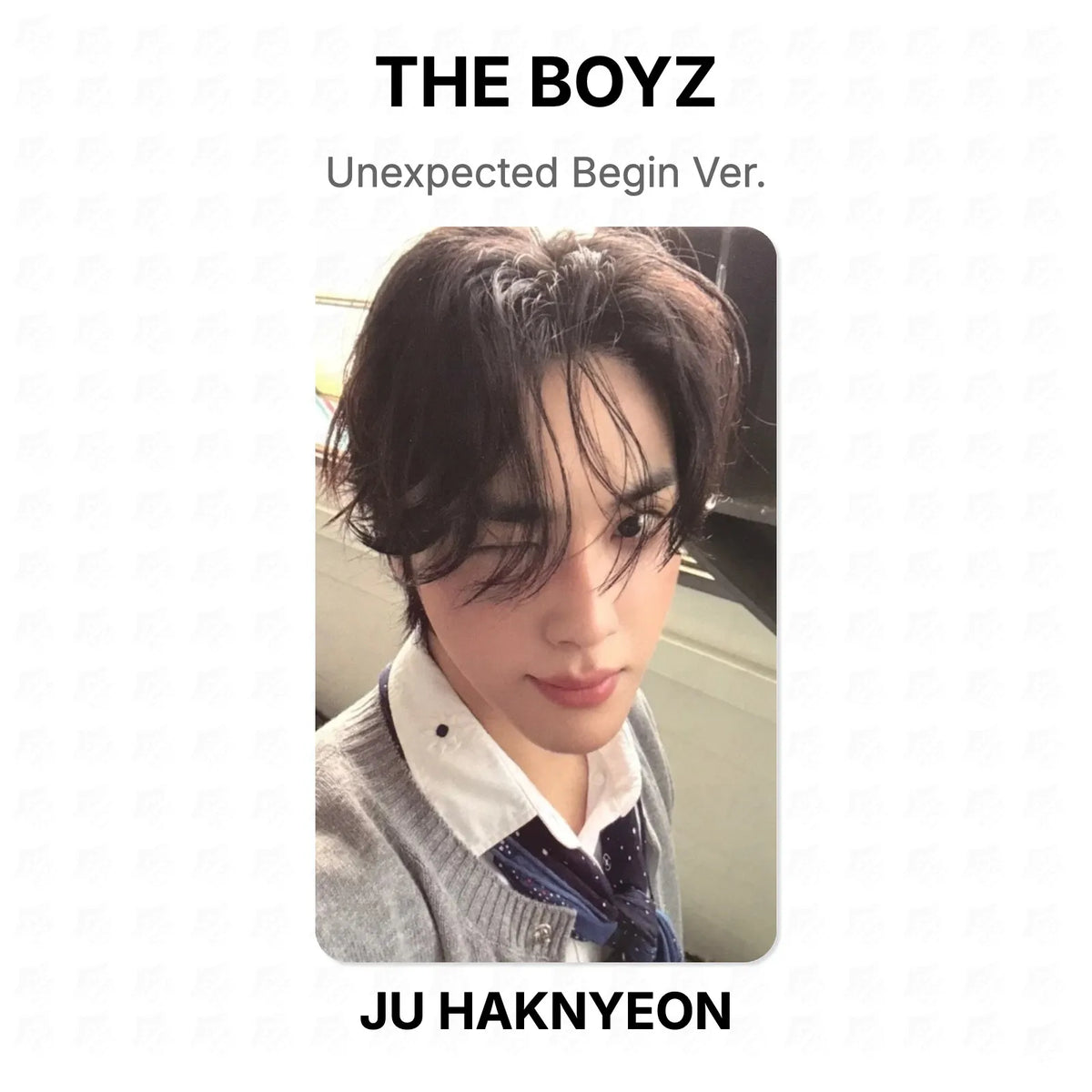 THE BOYZ Unexpected Begin Ver. Official Photocard