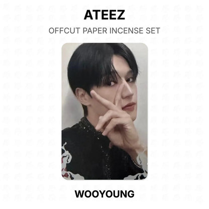 ATEEZ OFFCUT PAPER INCENSE SET Official Photocard