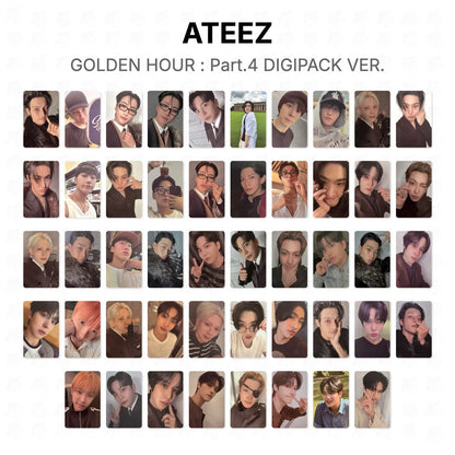 ATEEZ GOLDEN HOUR : Part.4 DIGIPACK VER. Official Photocard
