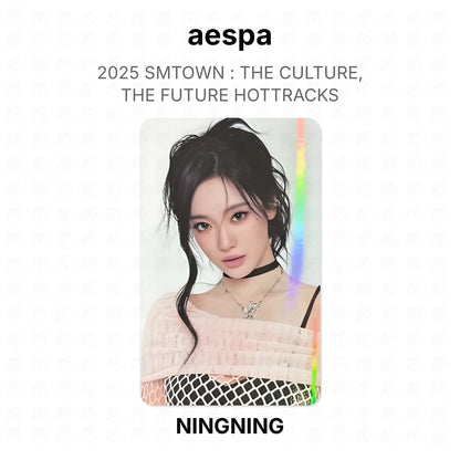 aespa 2025 SMTOWN : THE CULTURE, THE FUTURE HOTTRACKS Official Photocard