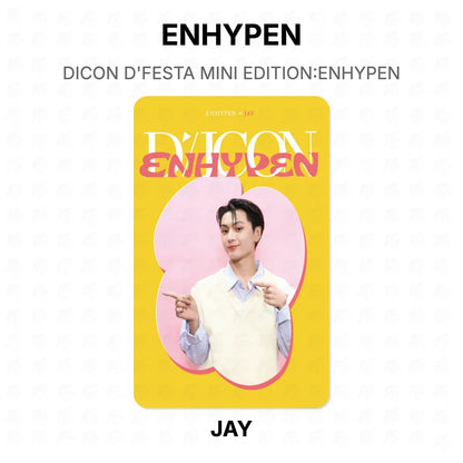 ENHYPEN DICON D'FESTA MINI EDITION:ENHYPEN Official Photocard