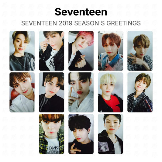 Seventeen 2019 SEASON'S GREETINGS Official Photocard
