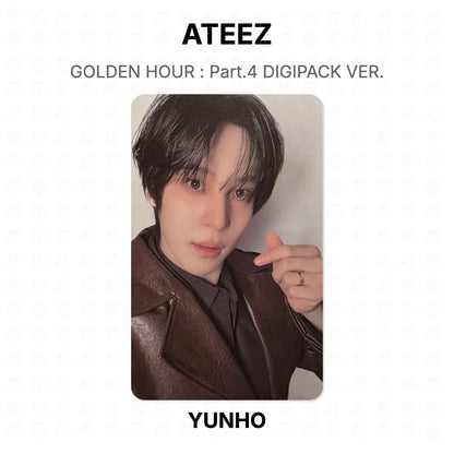 ATEEZ GOLDEN HOUR : Part.4 DIGIPACK VER. Official Photocard