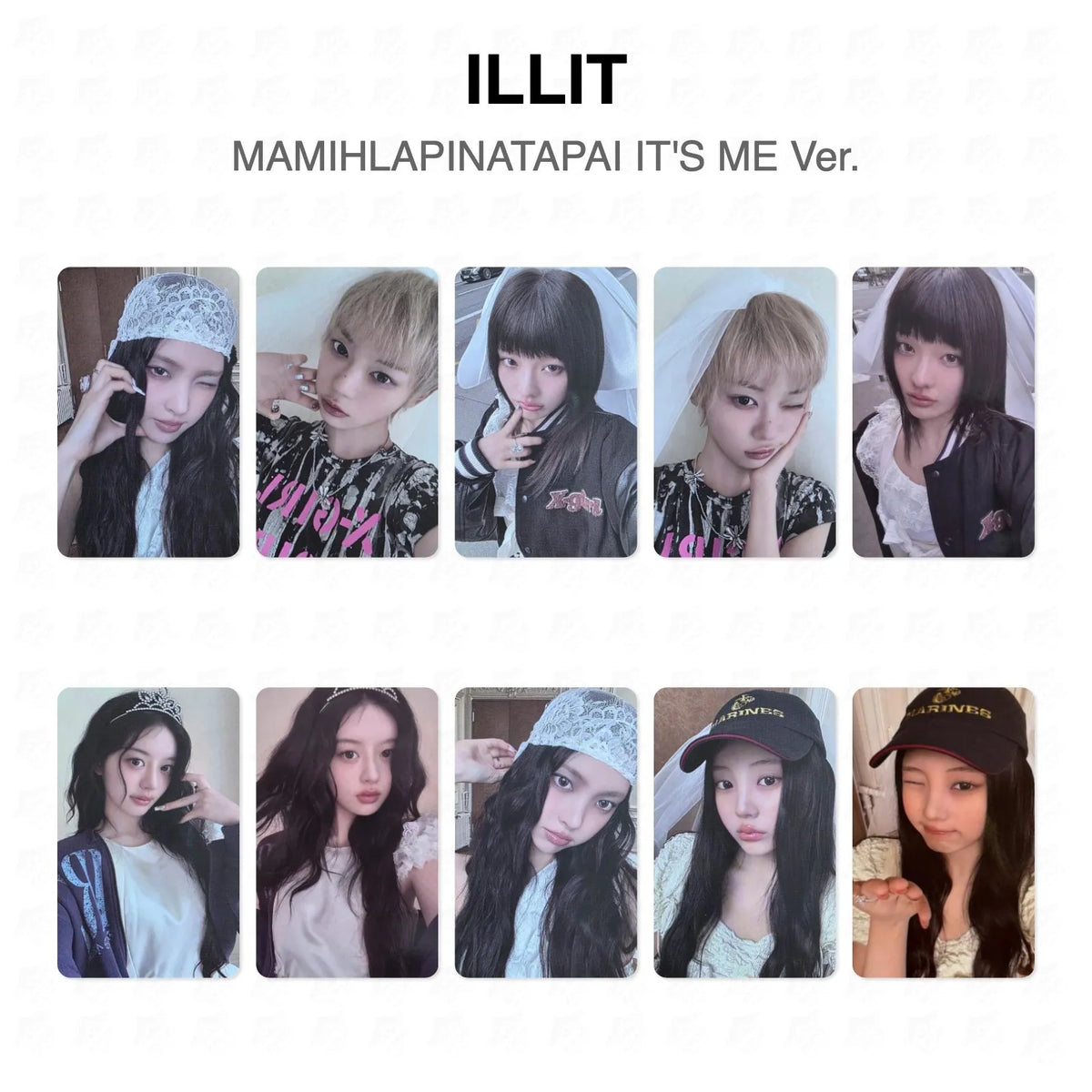ILLIT MAMIHLAPINATAPAI IT'S ME Ver. Official Photocard