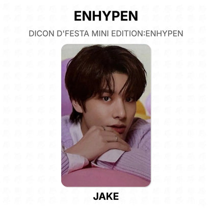 ENHYPEN DICON D'FESTA MINI EDITION:ENHYPEN Official Photocard