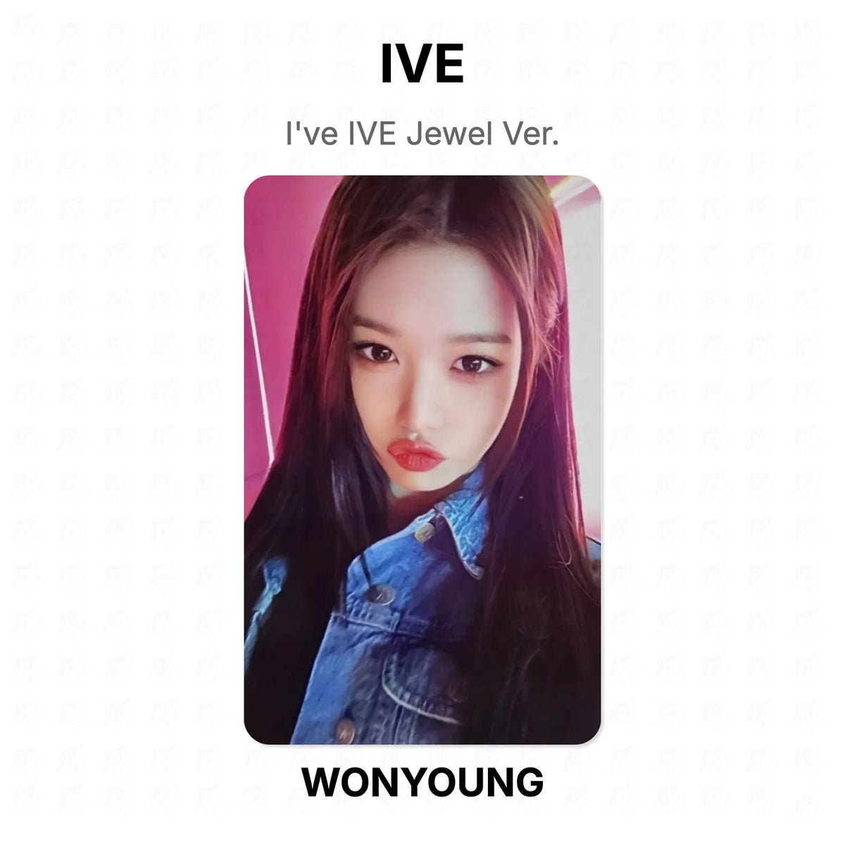 IVE I've IVE Jewel Ver. Official Photocard