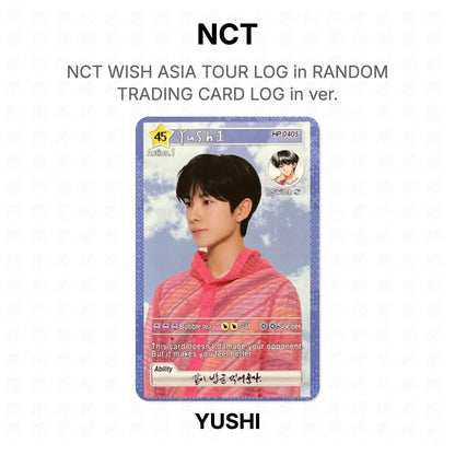 NCT WISH ASIA TOUR LOG in RANDOM TRADING CARD LOG in ver. Official Photocard