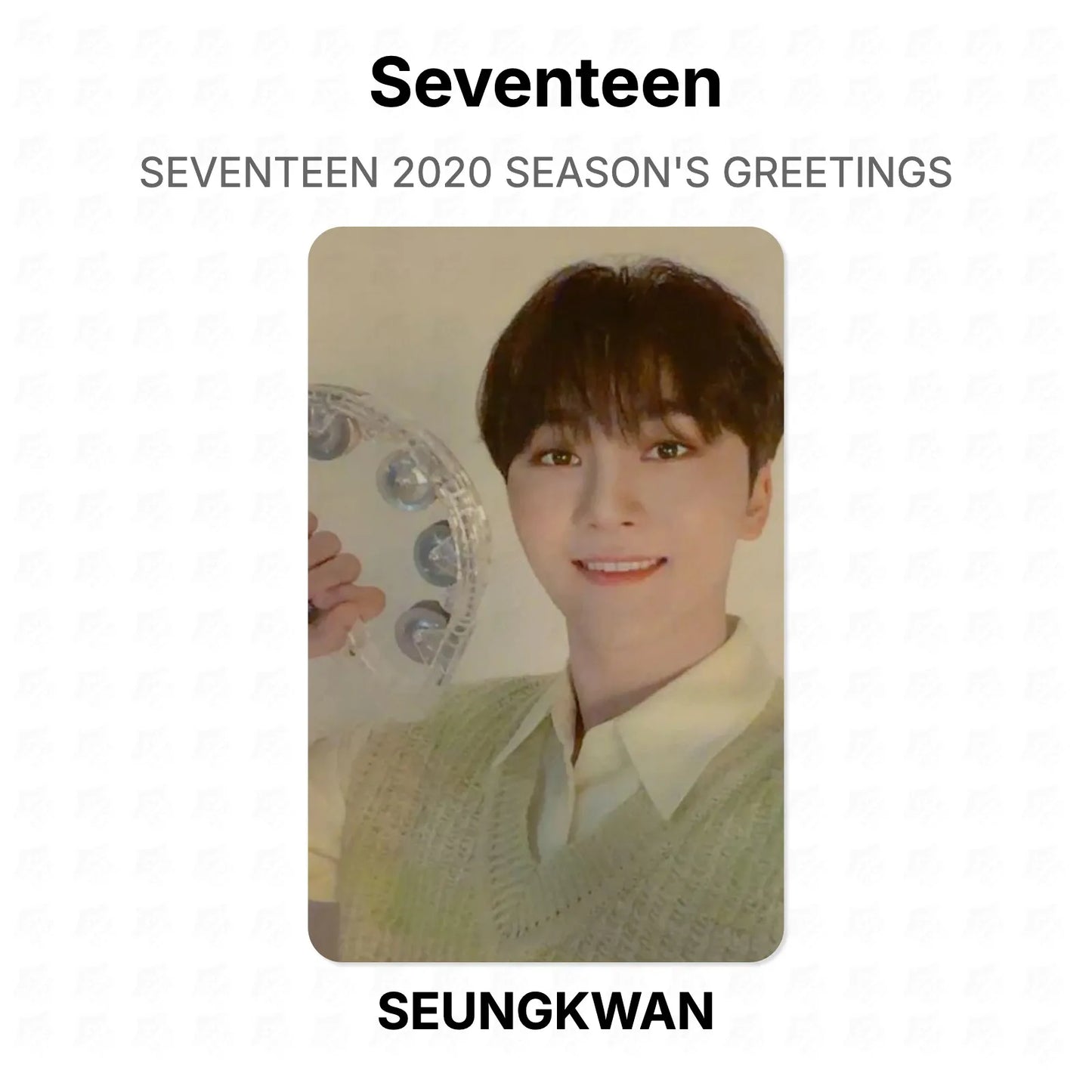 Seventeen 2020 SEASON'S GREETINGS Official Photocard