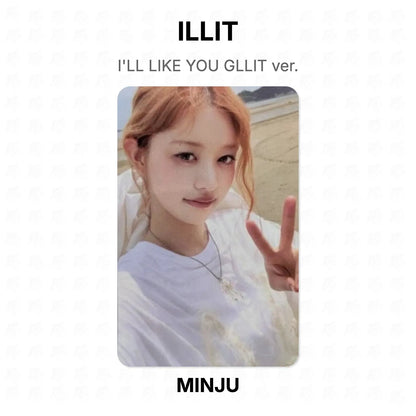 ILLIT I'LL LIKE YOU GLLIT ver. Official Photocard