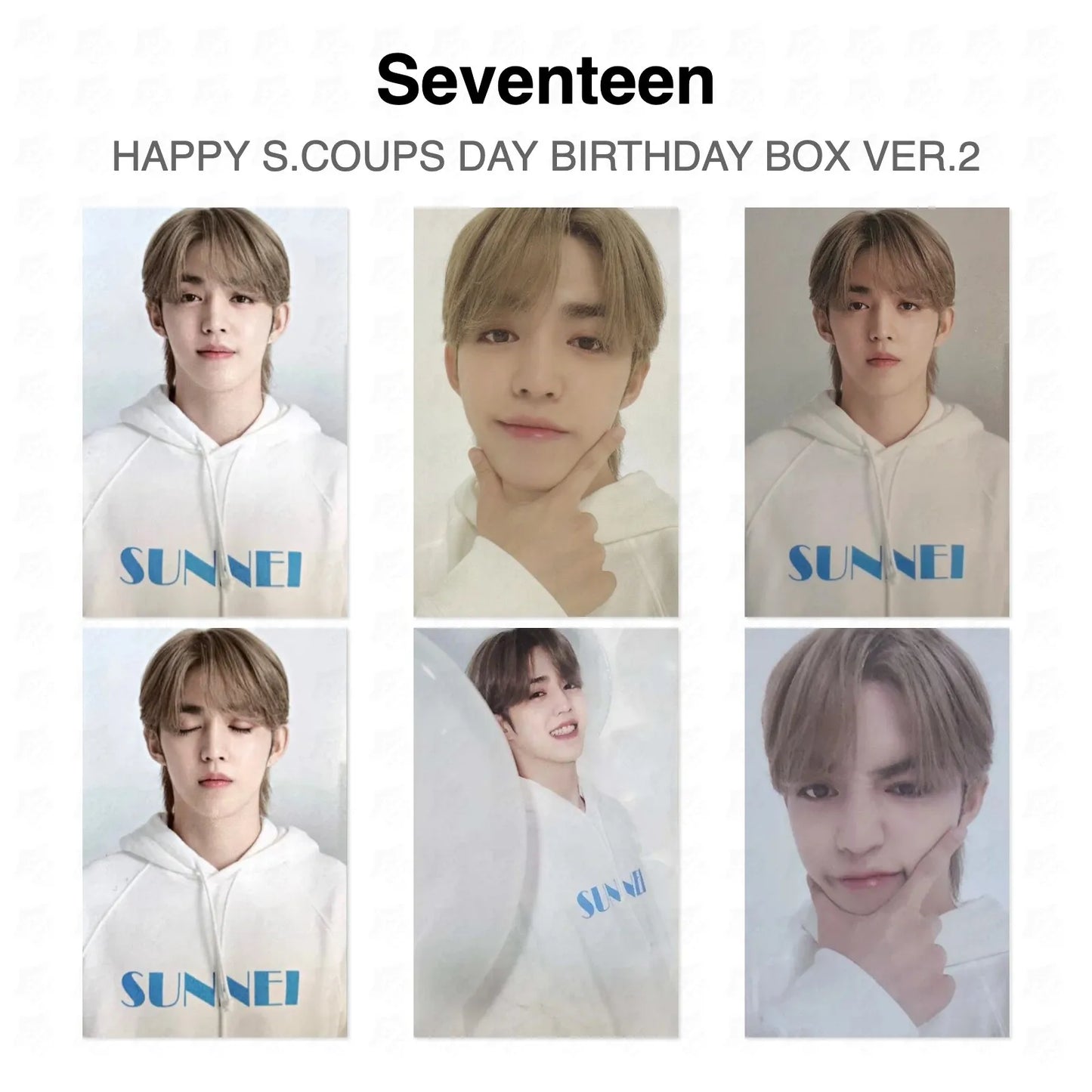 Seventeen HAPPY S.COUPS DAY BIRTHDAY BOX VER.2 Official Photocard