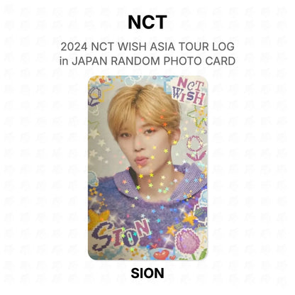 NCT 2024 NCT WISH ASIA TOUR LOG in JAPAN RANDOM PHOTO CARD Official Photocard