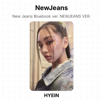 NewJeans New Jeans Bluebook ver. NEWJEANS VER. Official Photocard