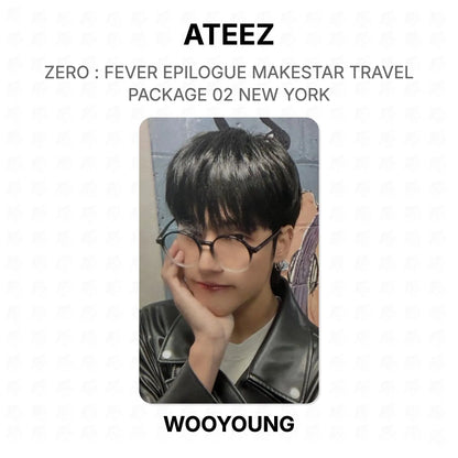 ATEEZ ZERO : FEVER EPILOGUE MAKESTAR TRAVEL PACKAGE 02 NEW YORK Official Photocard