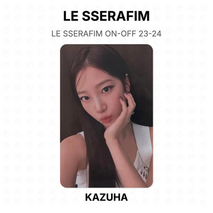 LE SSERAFIM ON-OFF 23-24 Official Photocard