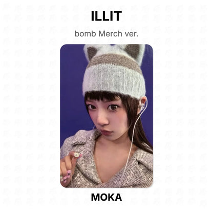 ILLIT bomb Merch ver. Official Photocard
