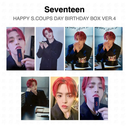 Seventeen HAPPY S.COUPS DAY BIRTHDAY BOX VER.4 Official Photocard