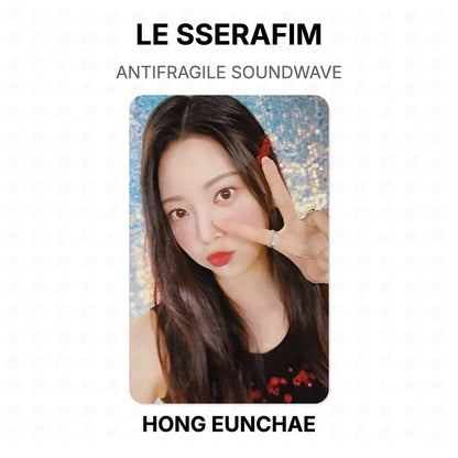 LE SSERAFIM ANTIFRAGILE SOUNDWAVE Official Photocard