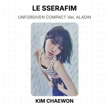 LE SSERAFIM UNFORGIVEN COMPACT Ver. ALADIN Official Photocard