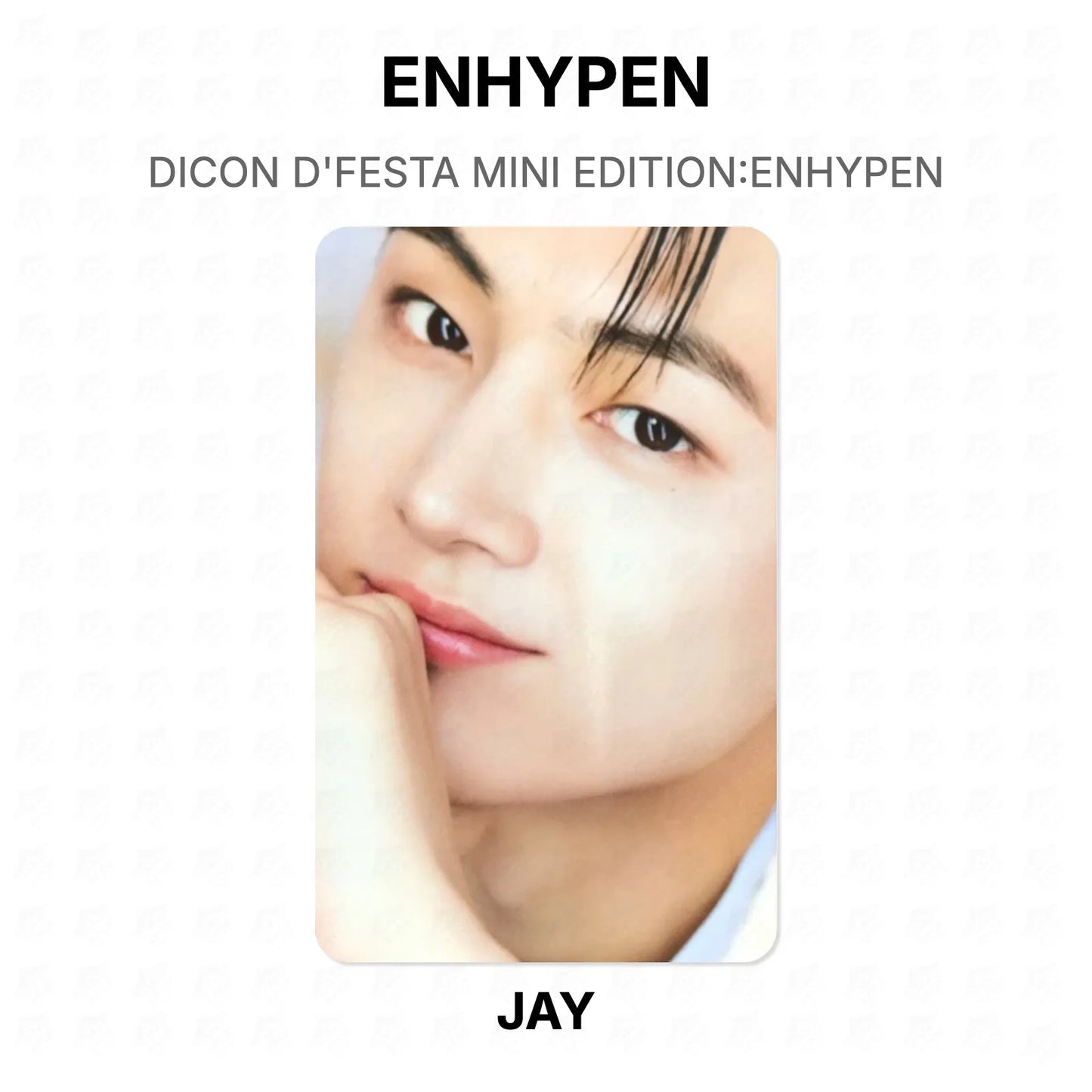 ENHYPEN DICON D'FESTA MINI EDITION:ENHYPEN Official Photocard