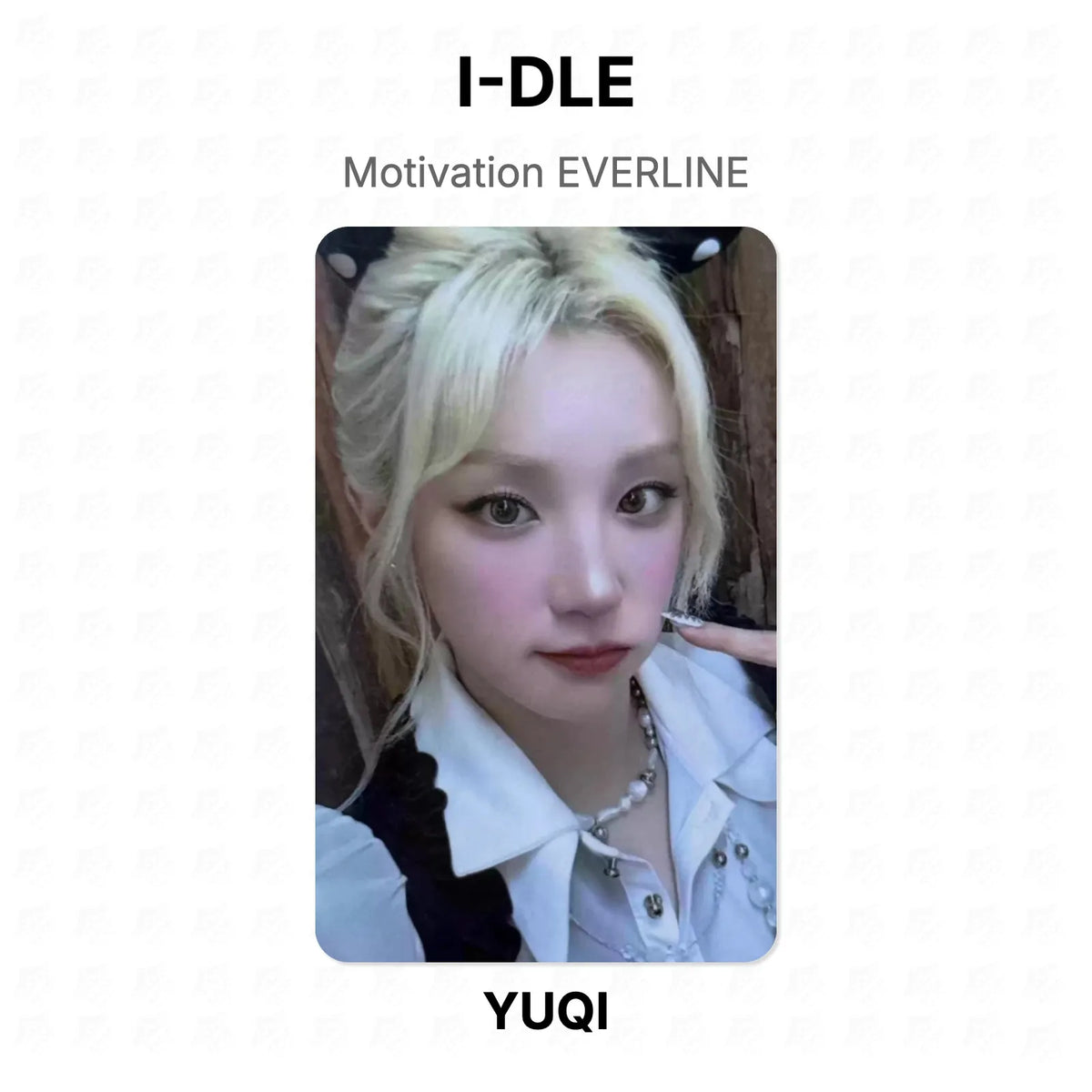 I-DLE Motivation EVERLINE Official Photocard