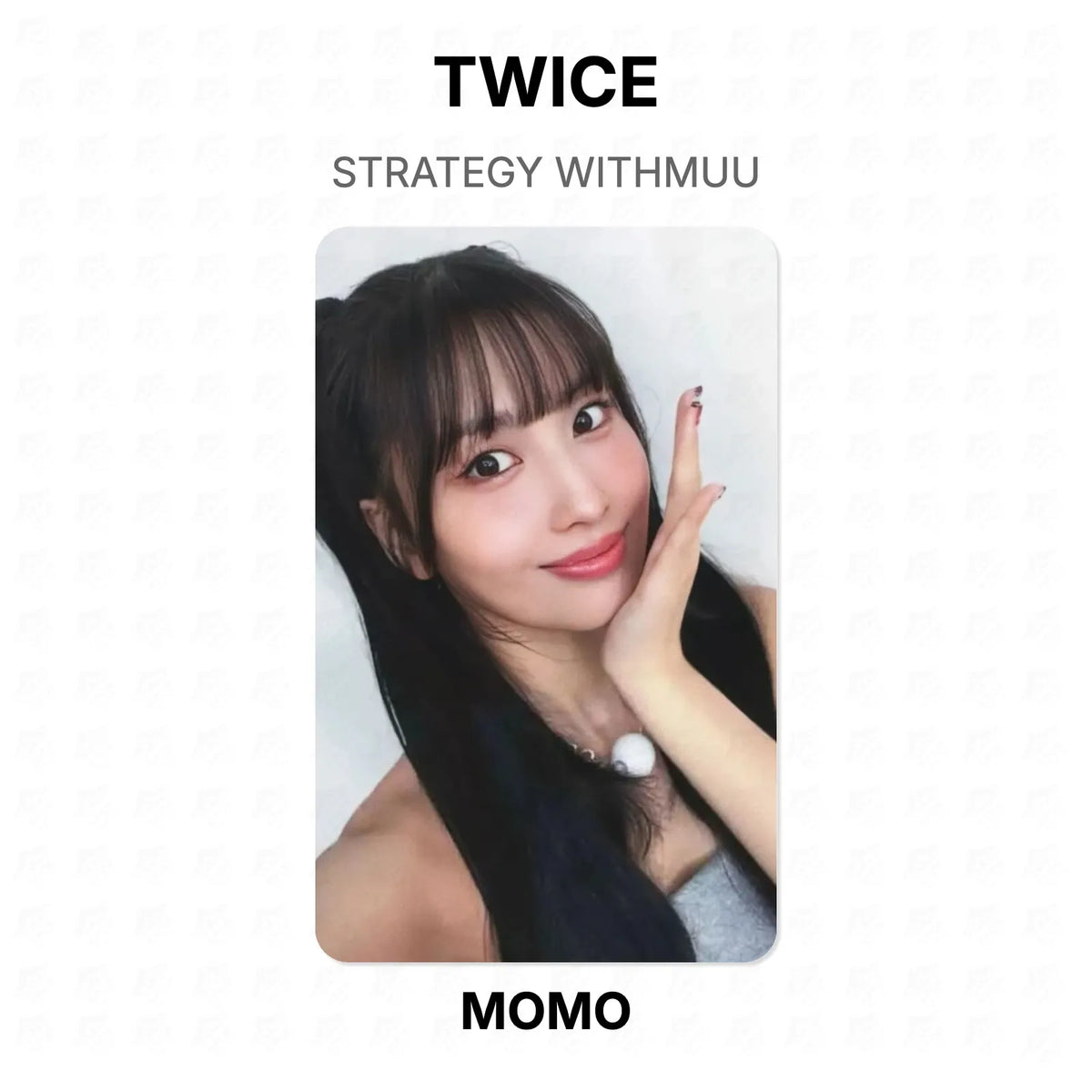 TWICE STRATEGY WITHMUU Official Photocard
