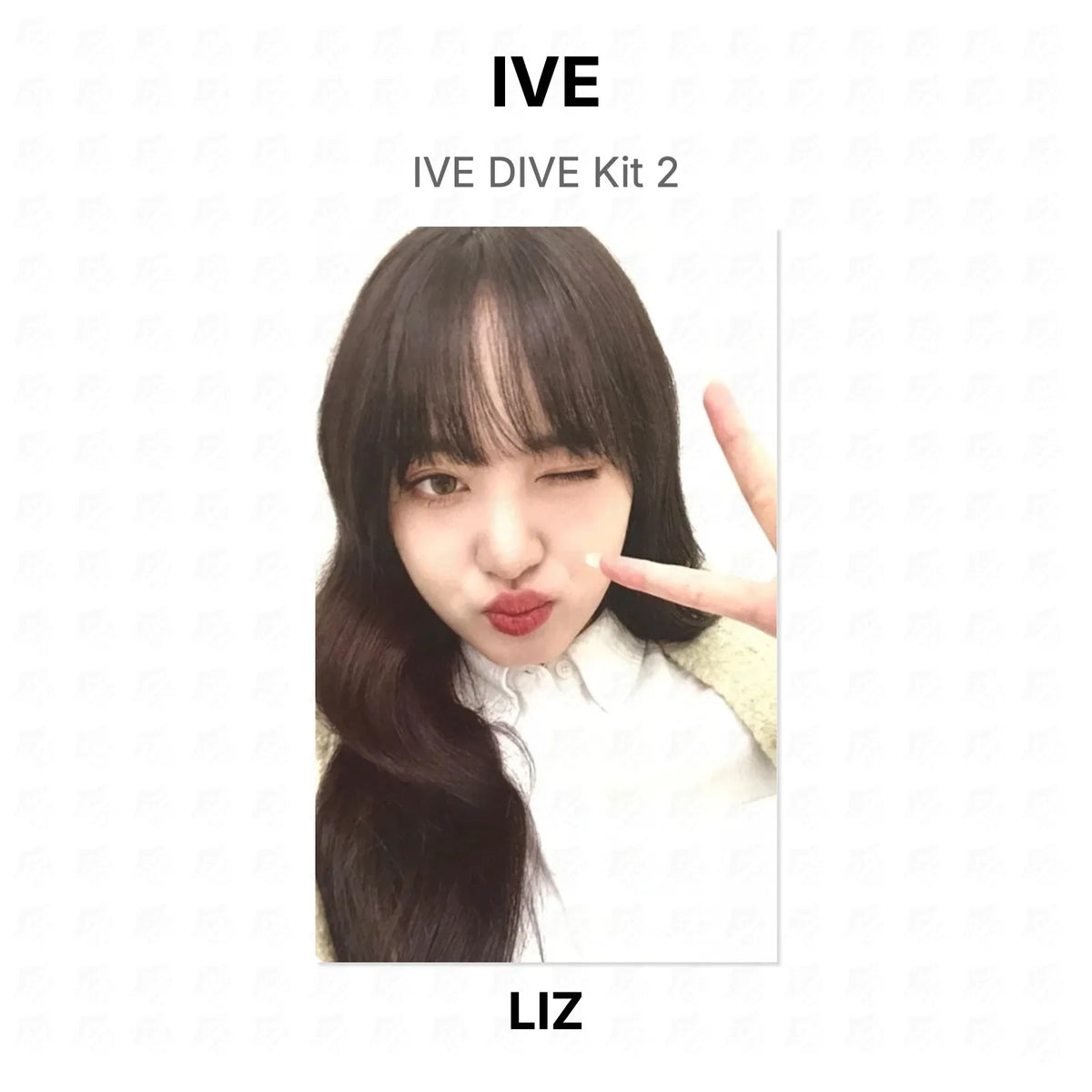 IVE DIVE Kit 2 Official Photocard