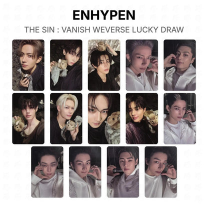ENHYPEN THE SIN : VANISH WEVERSE LUCKY DRAW Official Photocard