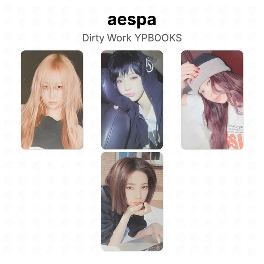 aespa Dirty Work YPBOOKS Official Photocard